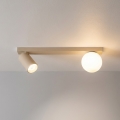 Brilagi - Virziena gaismeklis SELE BALL 1xGU10/30W/230V + 1xG9/10W bēšs
