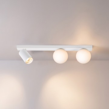 Brilagi - Virziena gaismeklis SELE BALL 1xGU10/30W/230V + 2xG9/10W balts