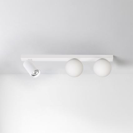 Brilagi - Virziena gaismeklis SELE BALL 1xGU10/30W/230V + 2xG9/10W balts