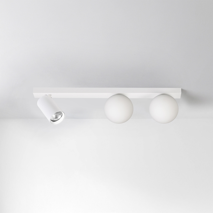 Brilagi - Virziena gaismeklis SELE BALL 1xGU10/30W/230V + 2xG9/10W balts