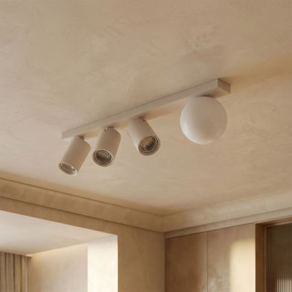 Brilagi - Virziena gaismeklis SELE BALL 3xGU10/30W/230V + 1xG9/10W bēšs