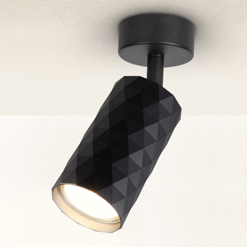 Brilagi - Virziena gaismeklis SELE DIAMANT 1xGU10/30W/230V melns