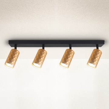 Brilagi - Virziena gaismeklis SELE DIAMANT 4xGU10/30W/230V zelta