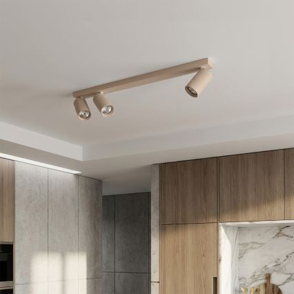 Brilagi - Virziena gaismeklis SELE LONG 3xGU10/30W/230V bēšs