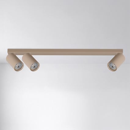 Brilagi - Virziena gaismeklis SELE LONG 3xGU10/30W/230V bēšs