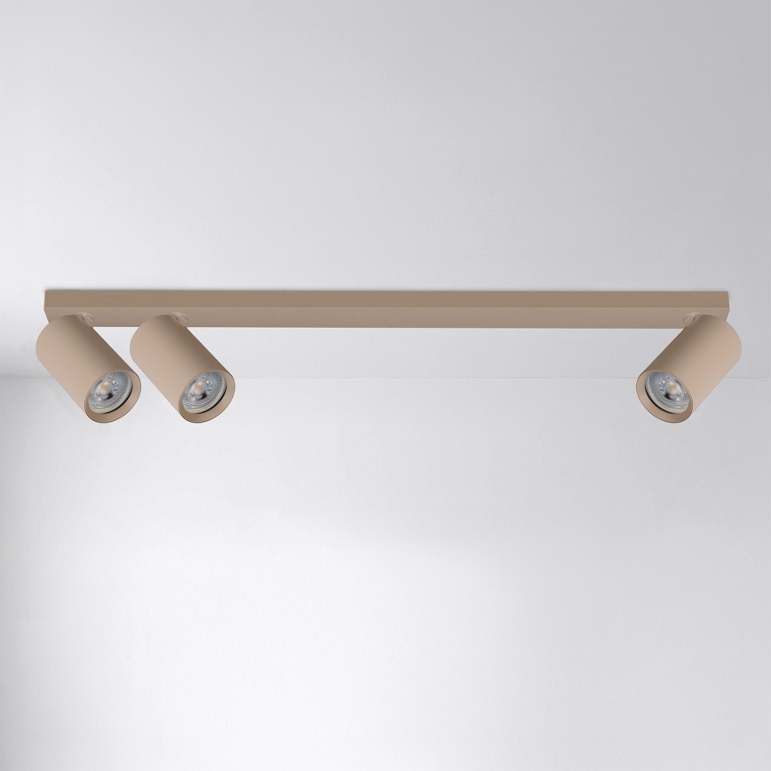 Brilagi - Virziena gaismeklis SELE LONG 3xGU10/30W/230V bēšs