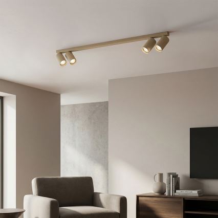 Brilagi - Virziena gaismeklis SELE LONG 4xGU10/30W/230V bēšs