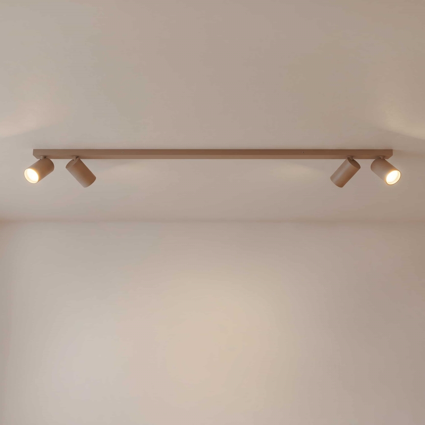 BRILAGI - Virziena gaismeklis SELE LONG 4xGU10/30W/230V bēšs
