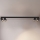 Brilagi - Virziena gaismeklis SELE LONG 4xGU10/30W/230V melns