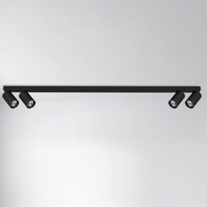 Brilagi - Virziena gaismeklis SELE LONG 4xGU10/30W/230V melns