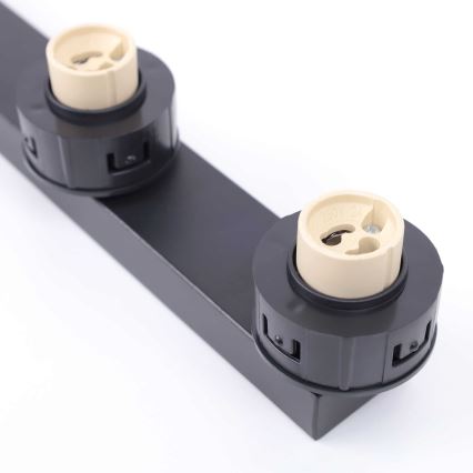BRILAGI - Virziena gaismeklis SELE LONG 4xGU10/30W/230V melns