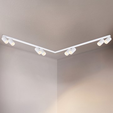 Brilagi - virziena gaismeklis SELE LONG 8xGU10/30W/230V balts