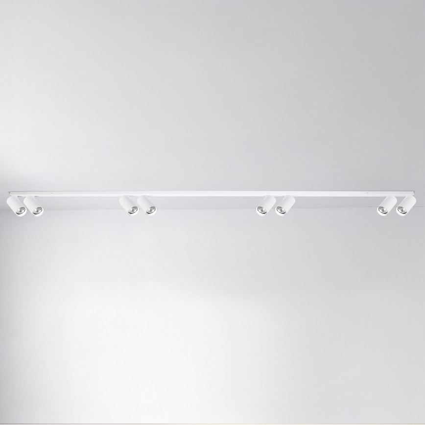 Brilagi - virziena gaismeklis SELE LONG 8xGU10/30W/230V balts