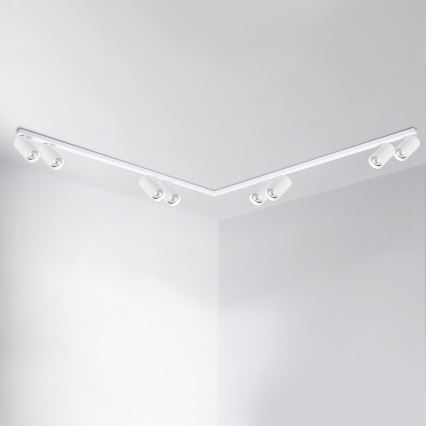 Brilagi - virziena gaismeklis SELE LONG 8xGU10/30W/230V balts