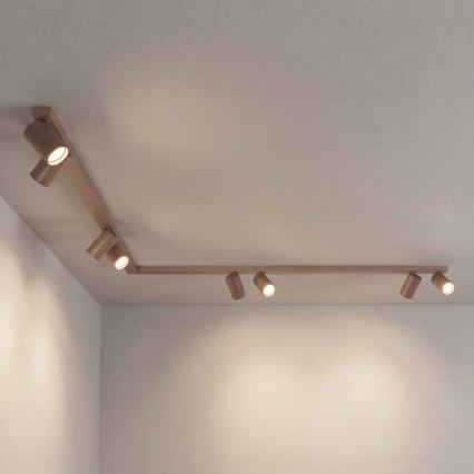 BRILAGI - Virziena gaismeklis SELE LONG 8xGU10/30W/230V bēšs