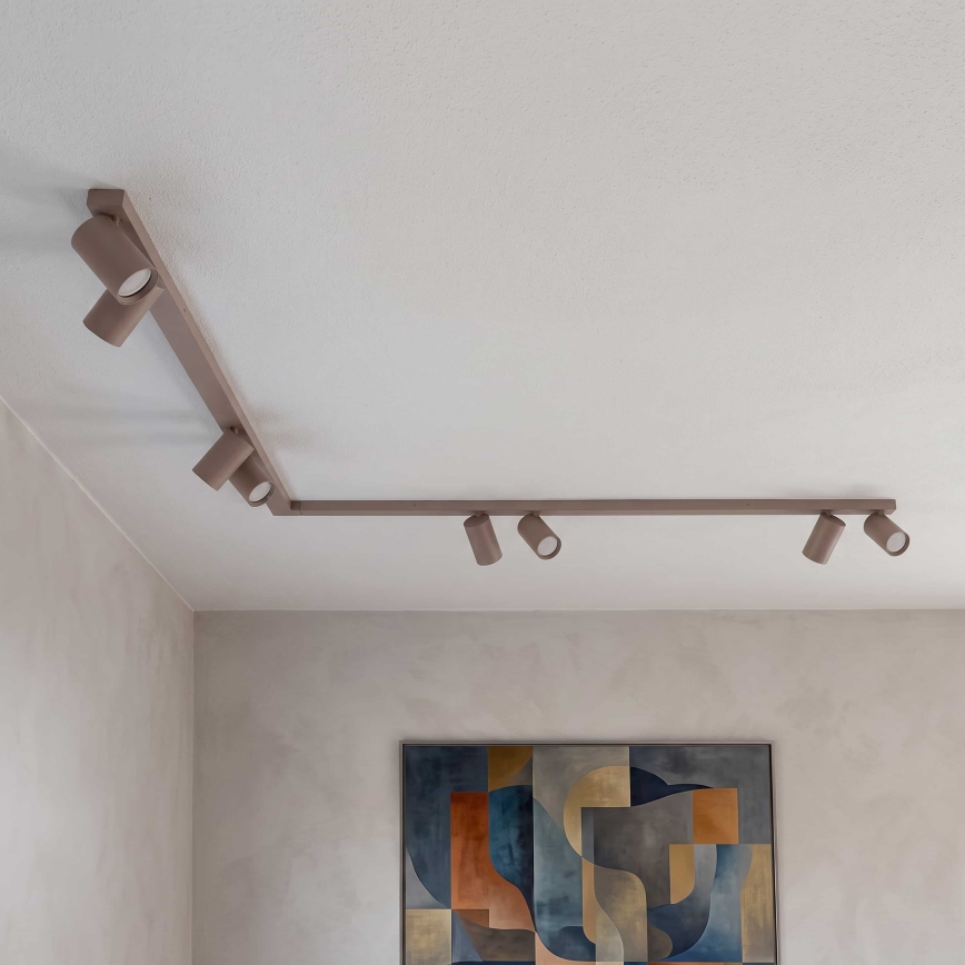 BRILAGI - Virziena gaismeklis SELE LONG 8xGU10/30W/230V bēšs