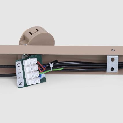 BRILAGI - Virziena gaismeklis SELE LONG 8xGU10/30W/230V bēšs