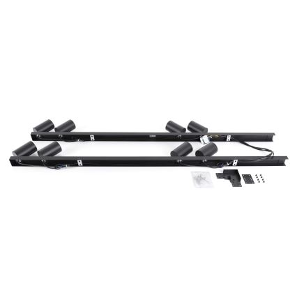 BRILAGI - Virziena gaismeklis SELE LONG 8xGU10/30W/230V melns