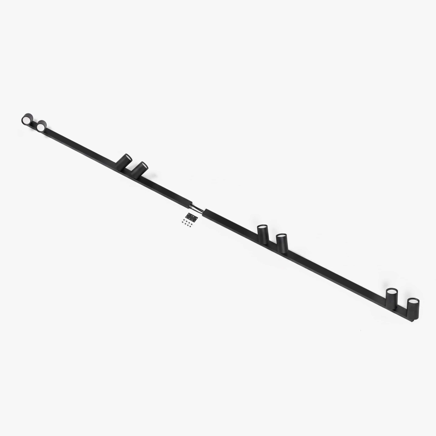 BRILAGI - Virziena gaismeklis SELE LONG 8xGU10/30W/230V melns