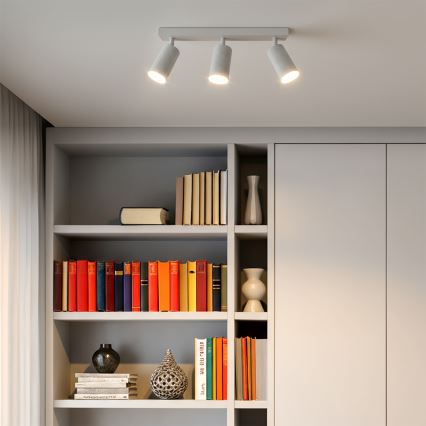 Brilagi - Virziena gaismeklis SELE MODERN 3xGU10/30W/230V balts