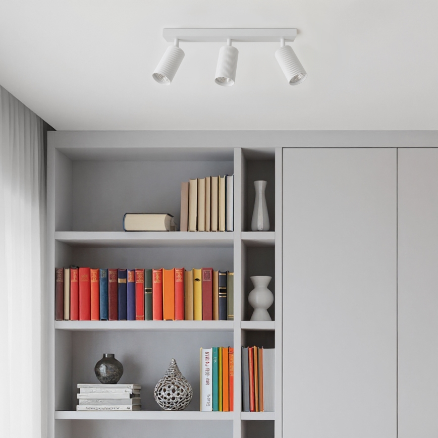 Brilagi - Virziena gaismeklis SELE MODERN 3xGU10/30W/230V balts