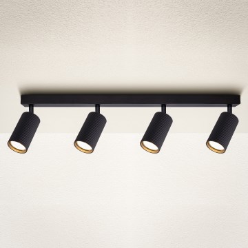 Brilagi - Virziena gaismeklis SELE MODERN 4xGU10/30W/230V melns