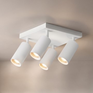 Brilagi - Virziena gaismeklis SELE SQUARE 4xGU10/30W/230V balts