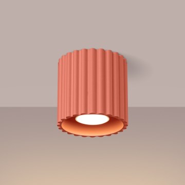 Brilagi - Virziena gaismeklis SFERA 1xGU10/10W/230V Ø 10 cm rozā