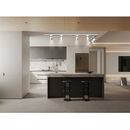 Brilagi - Virziena gaismeklis sliedes sistēmai HUSKY 8xGU10/10W/230V balts