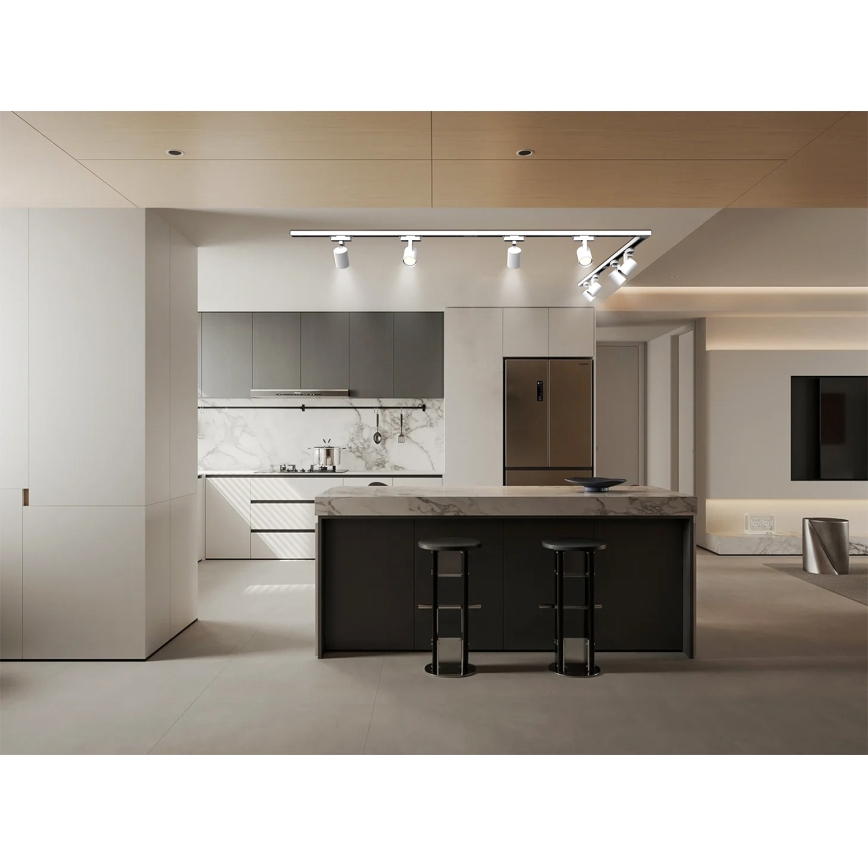 Brilagi - Virziena gaismeklis sliedes sistēmai HUSKY 8xGU10/10W/230V balts