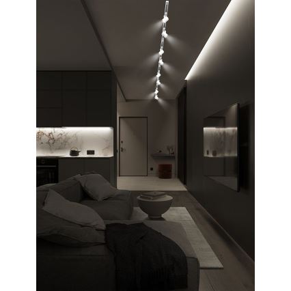 Brilagi - Virziena gaismeklis sliedes sistēmai HUSKY 8xGU10/10W/230V balts