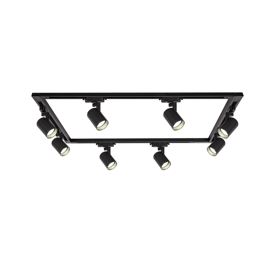 Brilagi - Virziena gaismeklis sliežu sistēmai HUSKY 8xGU10/10W/230V, melns