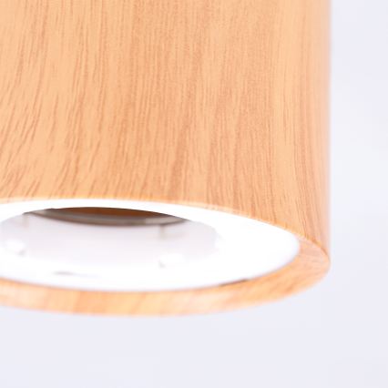 BRILAGI - Virziena gaismeklis SMOOTH 1xGX53/15W/230V 60x82 mm ozolkoka apdare