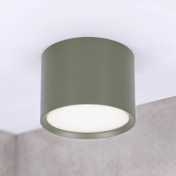 BRILAGI - Virziena gaismeklis SMOOTH 1xGX53/15W/230V 60x82 mm tumši zaļš