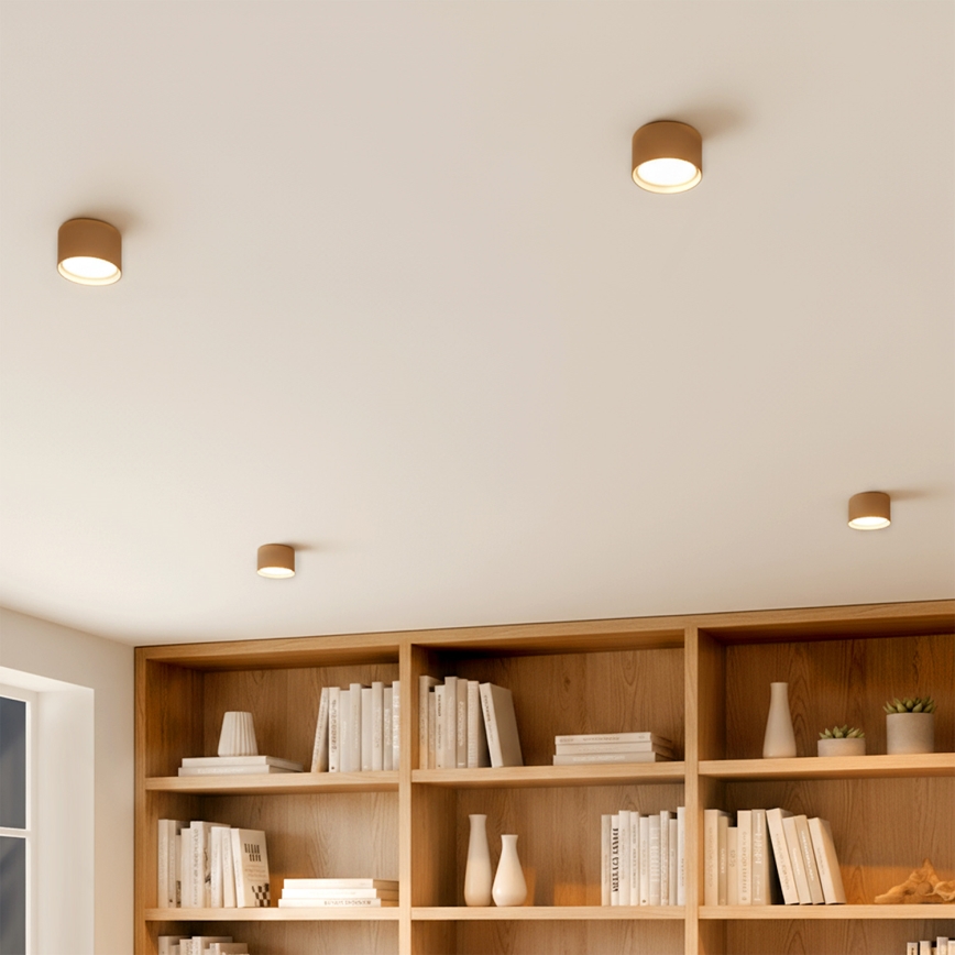 Brilagi - Virziena gaismeklis SMOOTH 1xGX53/15W/230V bēšs