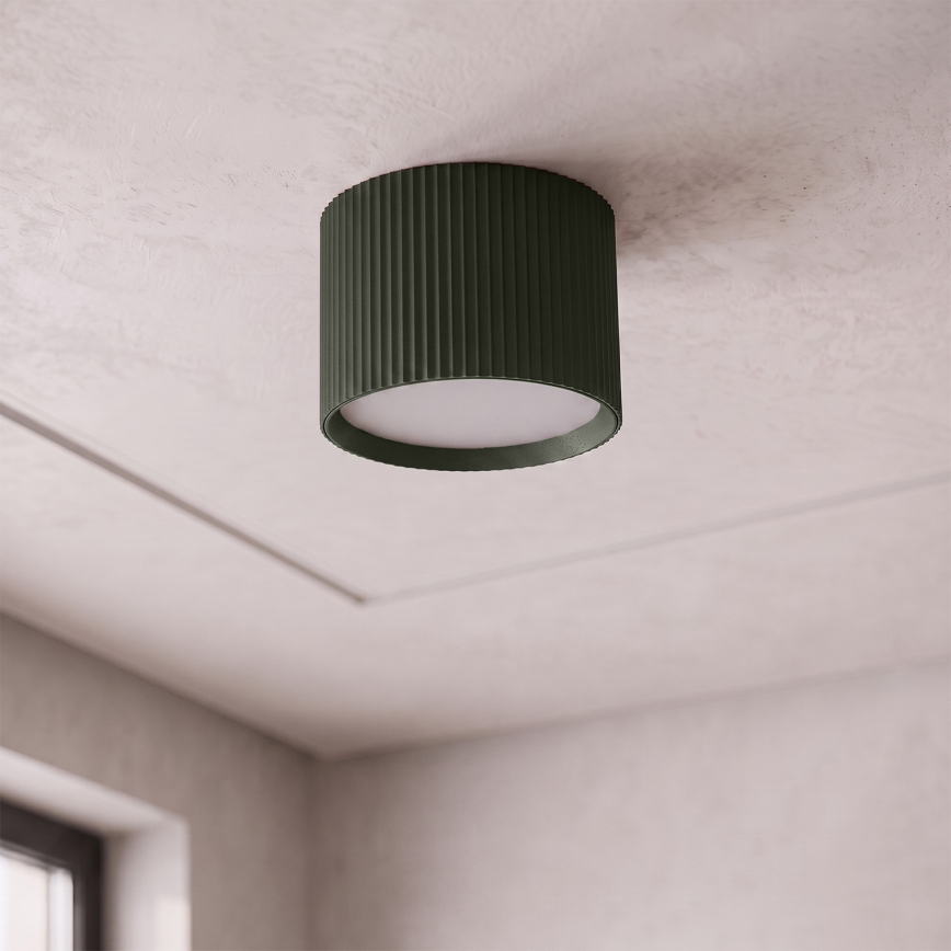 BRILAGI - Virziena gaismeklis STRIPY 1xGX53/15W/230V 60x82 mm tumši zaļš