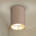 Brilagi - Virziena gaismeklis TRINE 1xGU10/30W/230V bēšs/zeltains