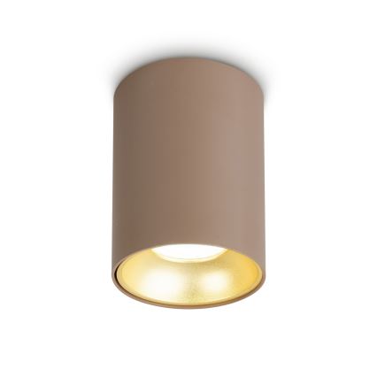 Brilagi - Virziena gaismeklis TRINE 1xGU10/30W/230V bēšs/zeltains