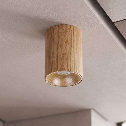 BRILAGI - Virziena gaismeklis TRINE 1xGU10/30W/230V ozola dekors