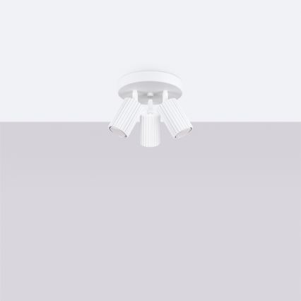 Brilagi - Virziena prožektors CRESTO 3xGU10/10W/230V, balts