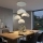 Brilagi – WABI SABI pakaramā lampa uz vada, 4xE27/40W/230V, Ø 90 cm, balta