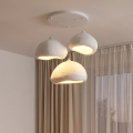 BRILAGI - WABI SABI piekaramā lustra uz troses 3xE27/40W/230V Ø 82 cm balta