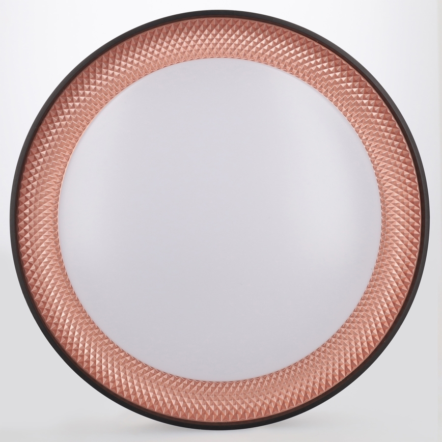 Brilagi - LED dimmējams griestu gaismeklis WALDO LED/48W/230V 3000–6500K Ø 40 cm melns/zelta + tālvadības pults