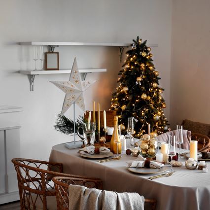 Brilagi - Ziemassvētku LED dekors LED/3xAA 66x45 cm zvaigzne