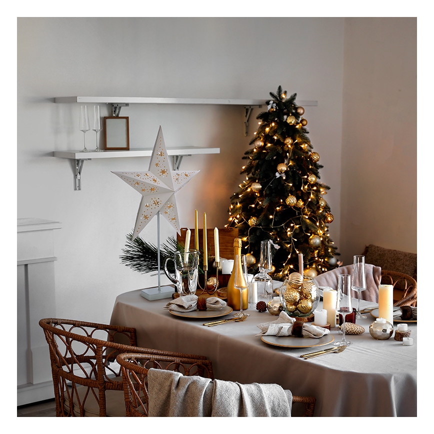 Brilagi - Ziemassvētku LED dekors LED/3xAA 66x45 cm zvaigzne