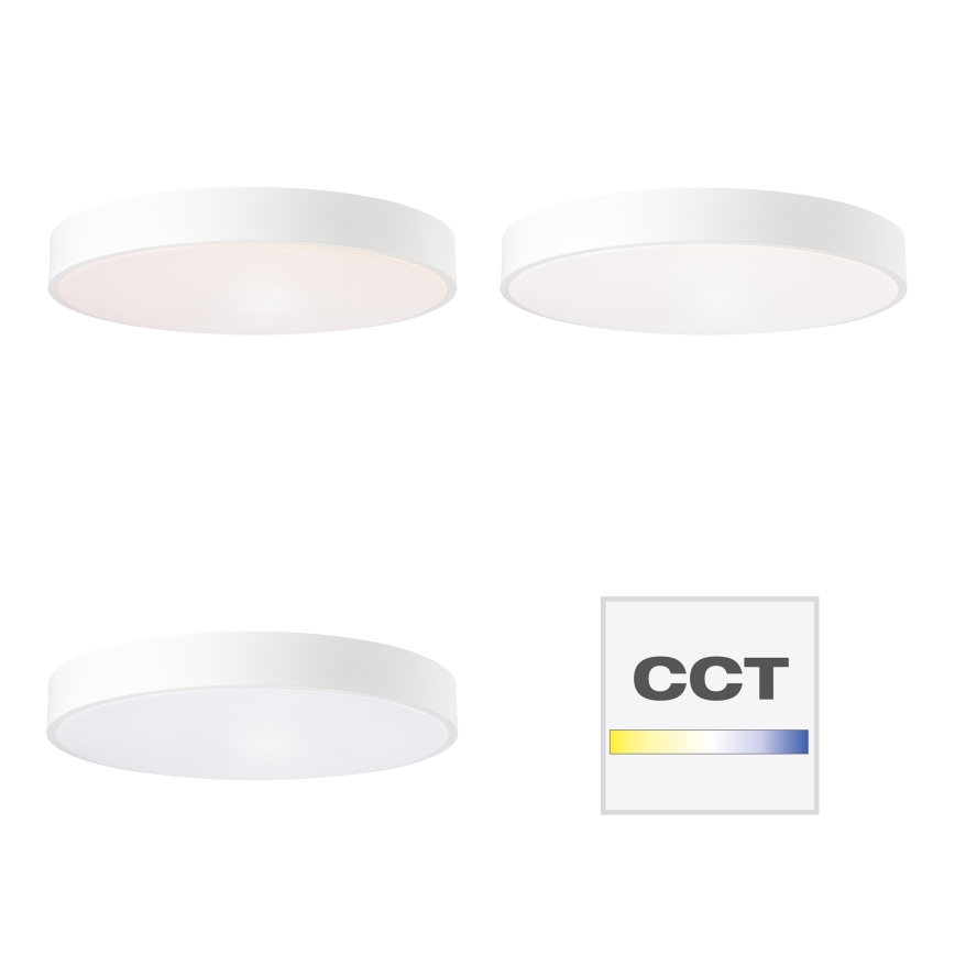 Brilliant - dimmējama LED griestu lampa SLIMLINE LED/60W/230V 3000–6500K, diametrs 49 cm, balta + tālvadība