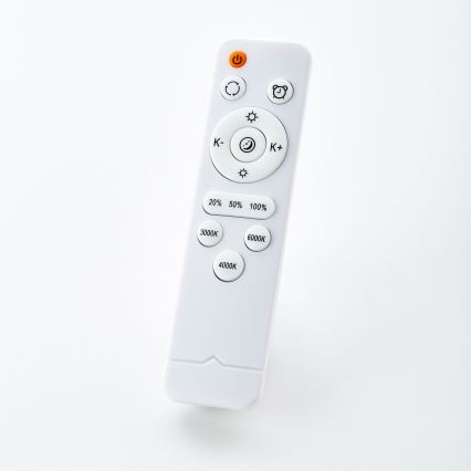 Brilliant - dimmējama LED griestu lampa SLIMLINE LED/60W/230V 3000–6500K, diametrs 49 cm, balta + tālvadība