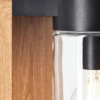 Brilliant - Āra lampa CABAR 1xE27/40W/230V 55 cm IP44 brūna