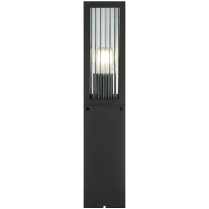 Brilliant - Āra lampa GETTA 1xE27/20W/230V 50 cm IP44 melna