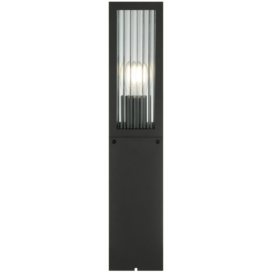 Brilliant - Āra lampa GETTA 1xE27/20W/230V 50 cm IP44 melna